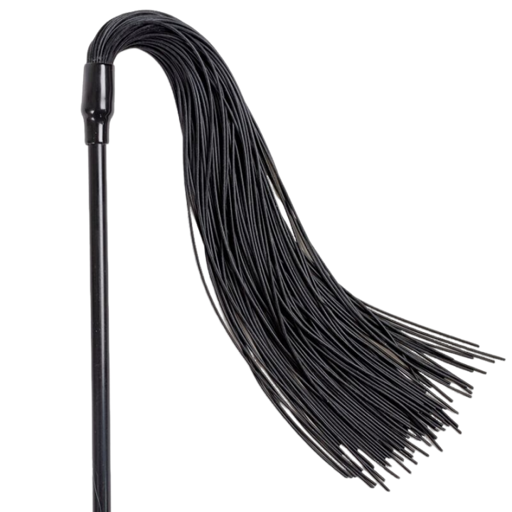 SECRET PLAY - DUSTER + FOUET NOIR - Sensualia