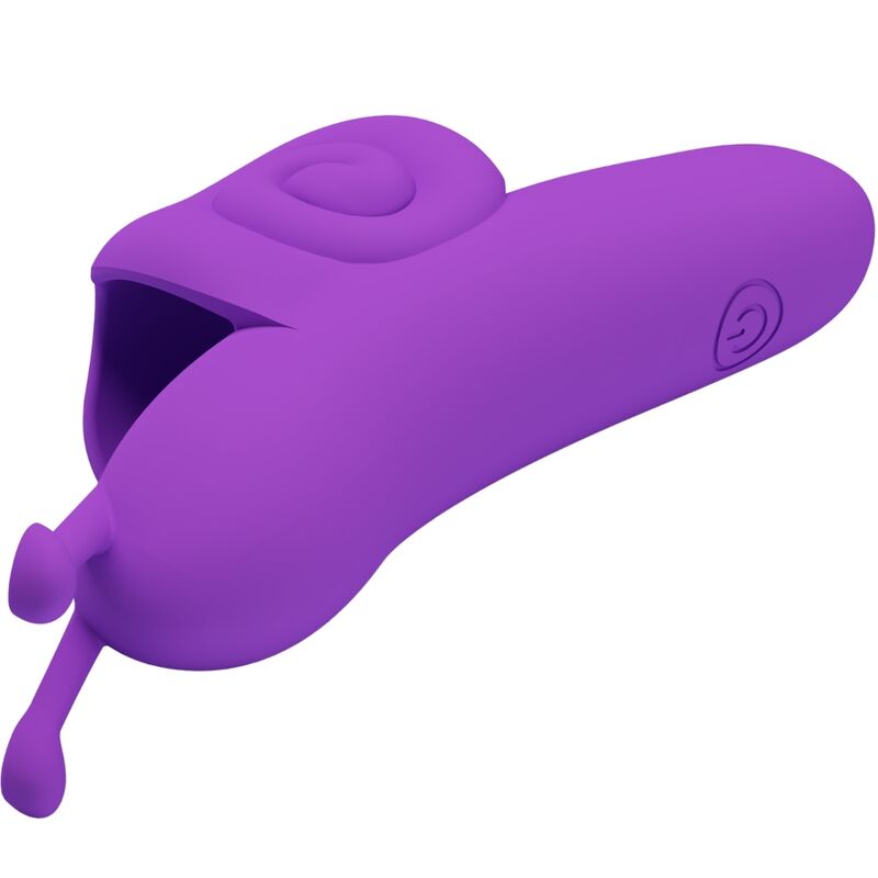 PRETTY LOVE - SNAIL PUISSANT STIMULATEUR DE DOIGTS VIOLET - Sensualia