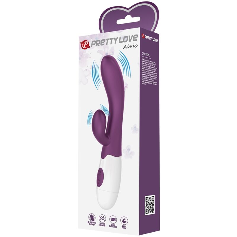 PRETTY LOVE - ALVIS VIBRATEUR RABBIT ET POINT G VIOLET - Sensualia