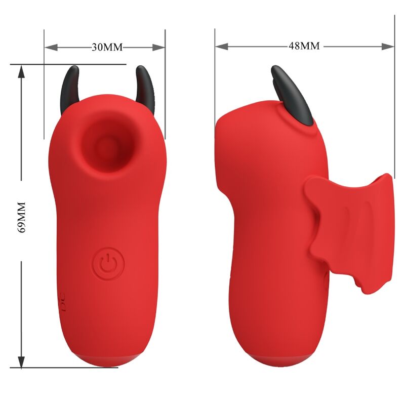 PRETTY LOVE - MINI JOUETS AMUSANTS PAR STIMULATEUR MAGIC DIABLE - Sensualia
