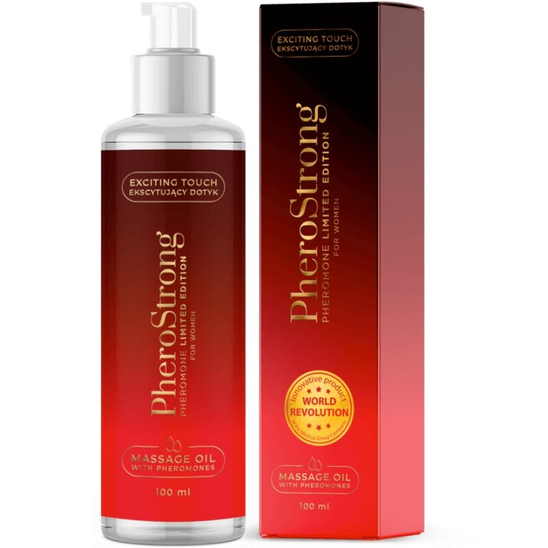 PHEROSTRONG - HUILE DE MASSAGE ÉDITION LIMITÉE POUR FEMME 100 ML - Sensualia