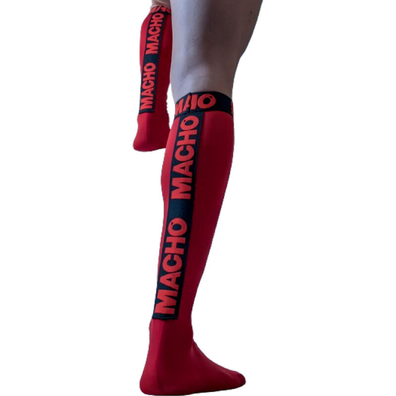 MACHO - CALCETINES FINOS ROJO TALLA UNICA - Sensualia