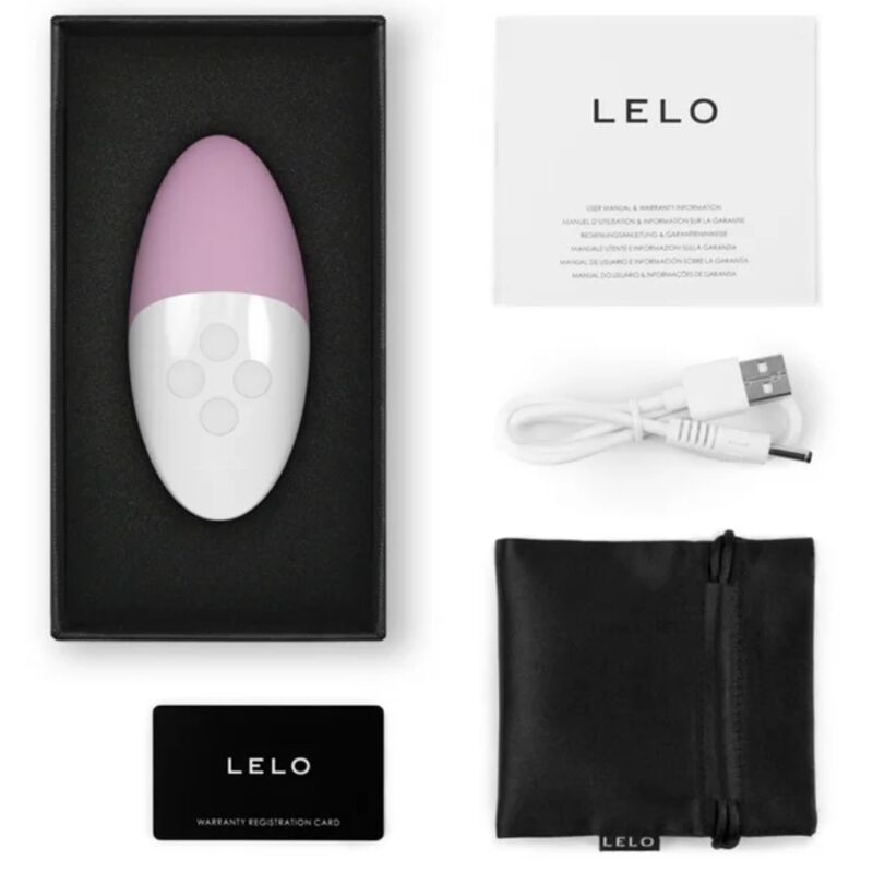 LELO - SIRI 3 MASSEUR CLITORIS ROSE TENDRE - Sensualia