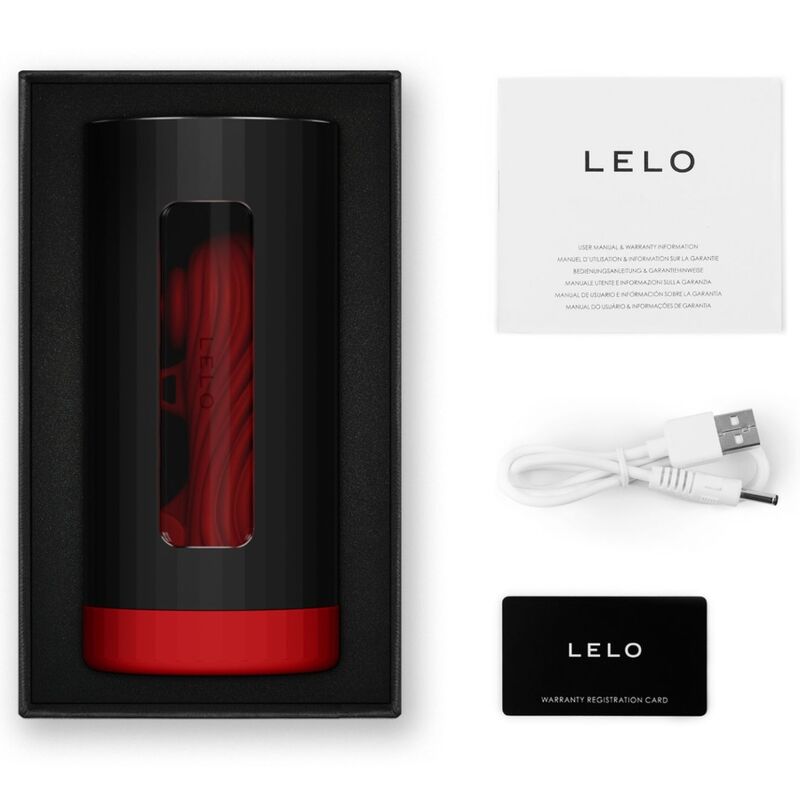 LELO - MASTURBATEUR MÂLE F1S V3 ROUGE XL - Sensualia