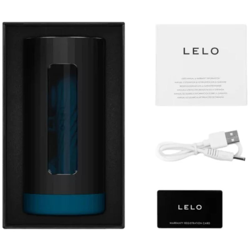 LELO - MASTURBATEUR MÂLE F1S V3 BLEUE XL - Sensualia