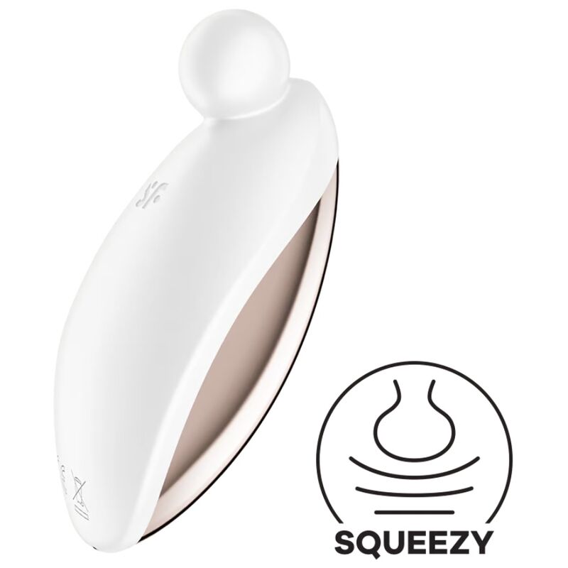SATISFYER - SPOT ON 2 VIBRATEUR LAY-ON BLANC - Sensualia