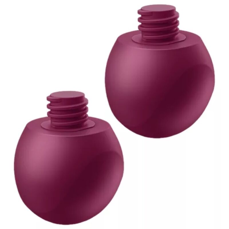 SATISFYER - LOVE BIRDS VARY BALLES VIBRANTES APPLICATION GRATUITE VIN ROUGE - Sensualia