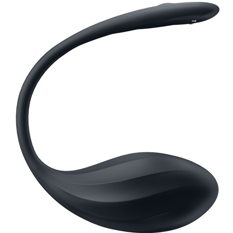 SATISFYER - RIBBED PETAL TÉLÉCOMMANDE DE STIMULATEUR DE POINT G NOIR APPLICATION GRATUITE - Sensualia