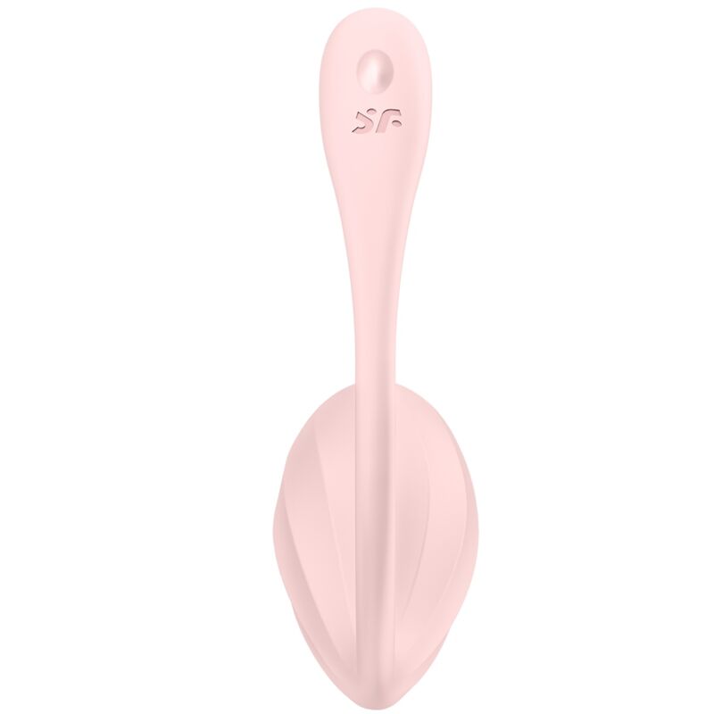 SATISFYER - RIBBED PETAL STIMULATEUR À DISTANCE G POINT ROSE APPLICATION GRATUITE - Sensualia