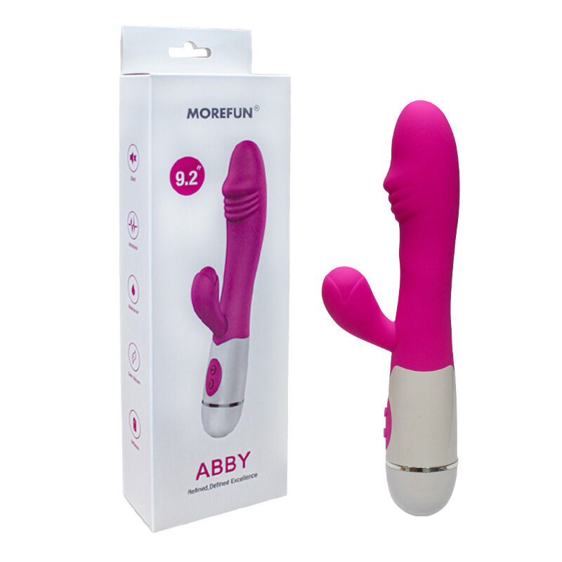 ARMONY - ABBY VIBRATEUR & STIMULATEUR 16 VITESSES ROSE - Sensualia