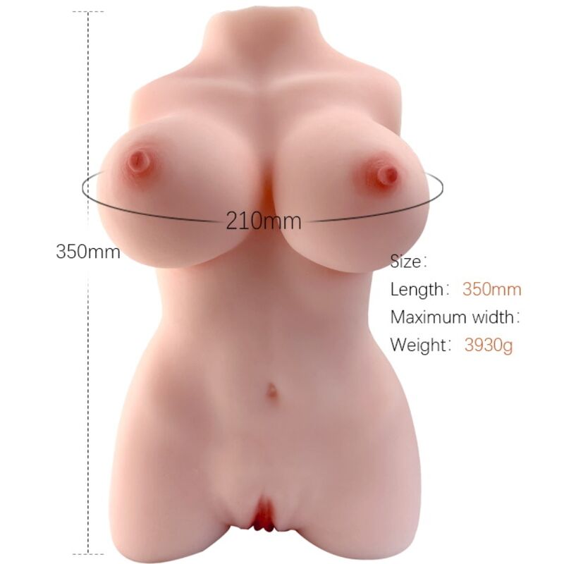 ARMONY - MODÈLE RÉALISTE DE TORSE FÉMININ 3 - Sensualia