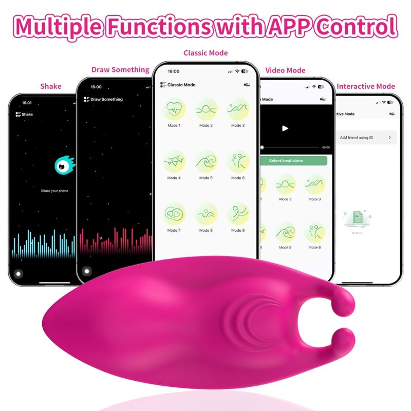 ARMONY - HONEYBEE WEARABLE PANTIES VIBRATEUR G-SPOT FUCHSIA - APPLICATION GRATUITE ARMONY WEARABLES