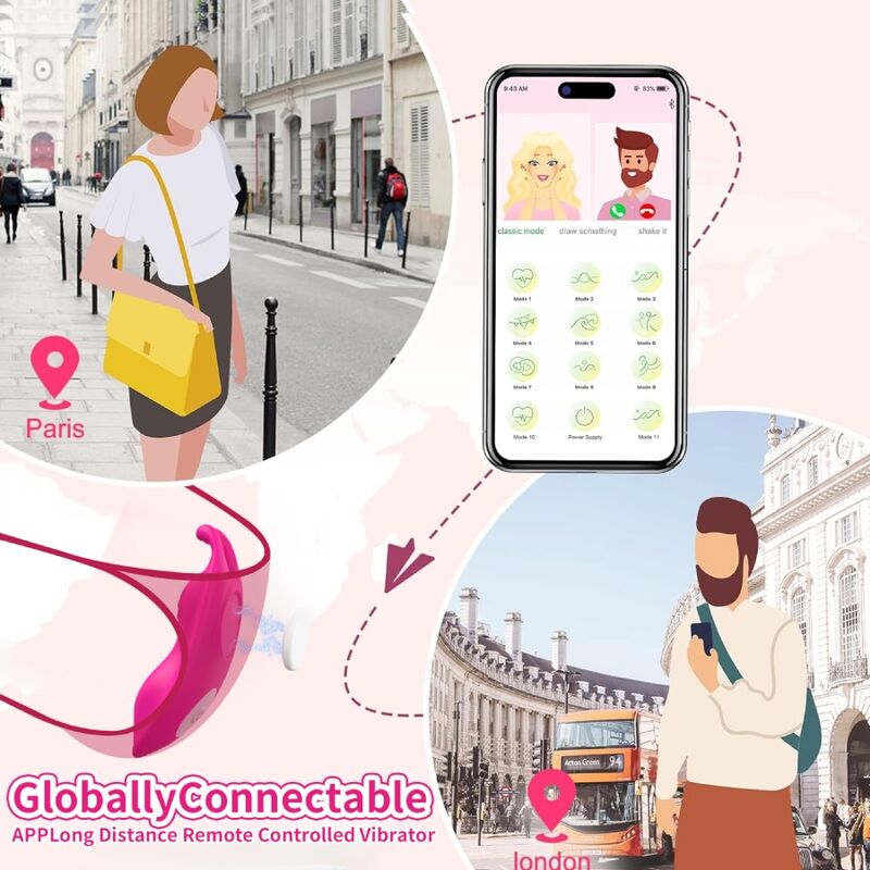 ARMONY - HONEYBEE WEARABLE PANTIES VIBRATEUR G-SPOT FUCHSIA - APPLICATION GRATUITE ARMONY WEARABLES