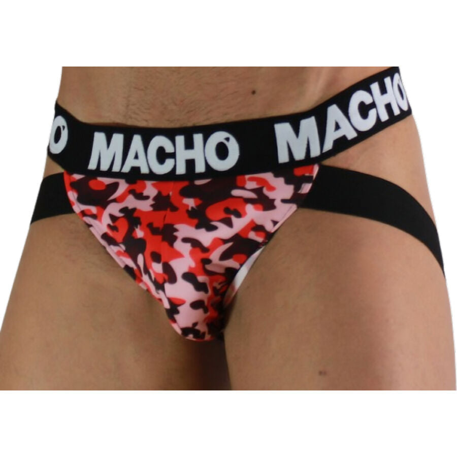 MACHO - MX28MV JOCK MILITAR VERDE S - Sensualia