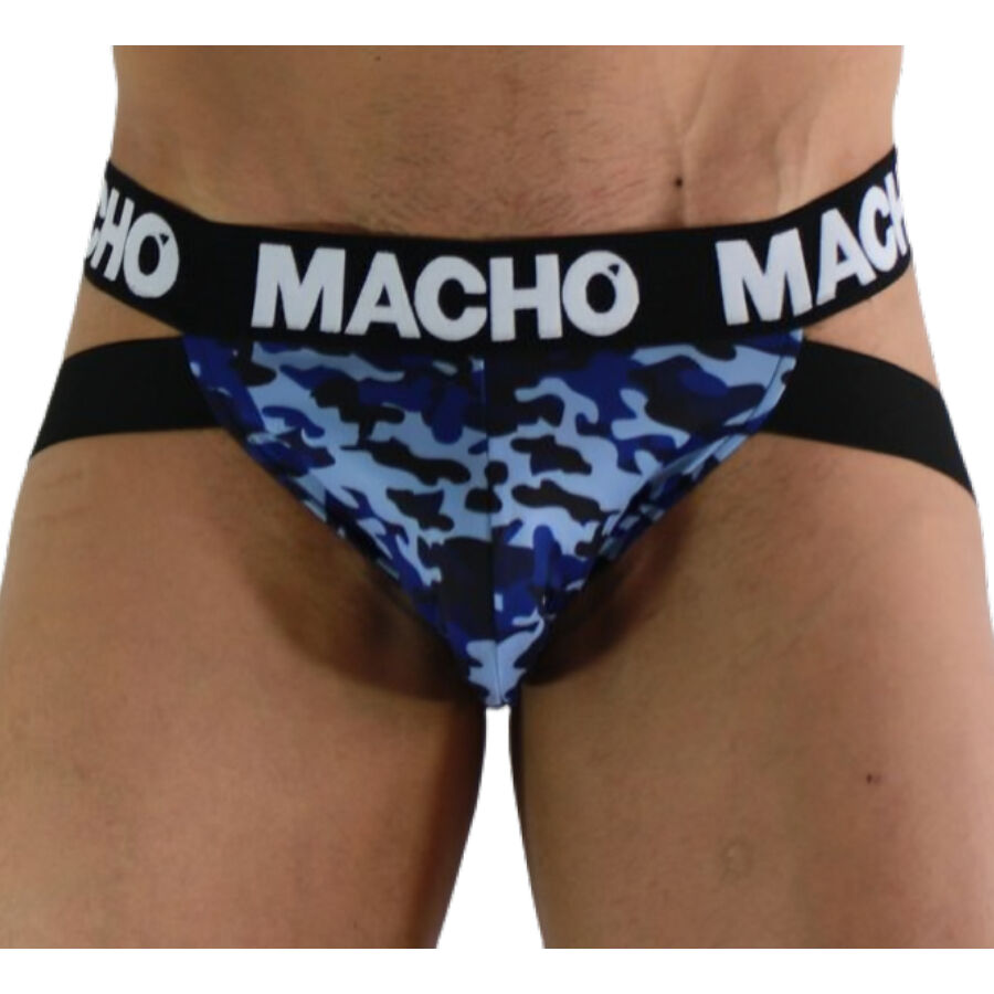 MACHO - MX28MV JOCK MILITAR VERDE S - Sensualia