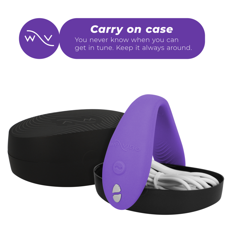 WE-VIBE - SYNC GO ESTIMULADOR DUAL VIOLETA - Sensualia