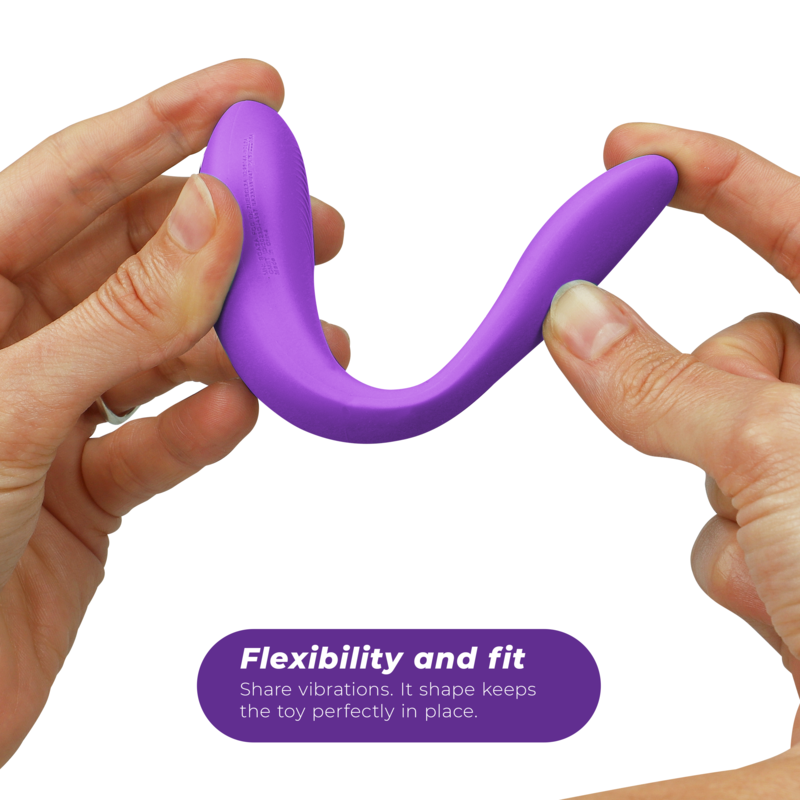 WE-VIBE - SYNC GO ESTIMULADOR DUAL VIOLETA - Sensualia