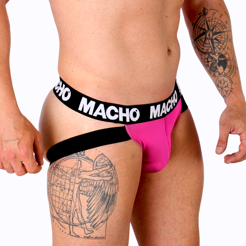 MACHO - MX28FA JOCK VERDE FLUOR S - Sensualia