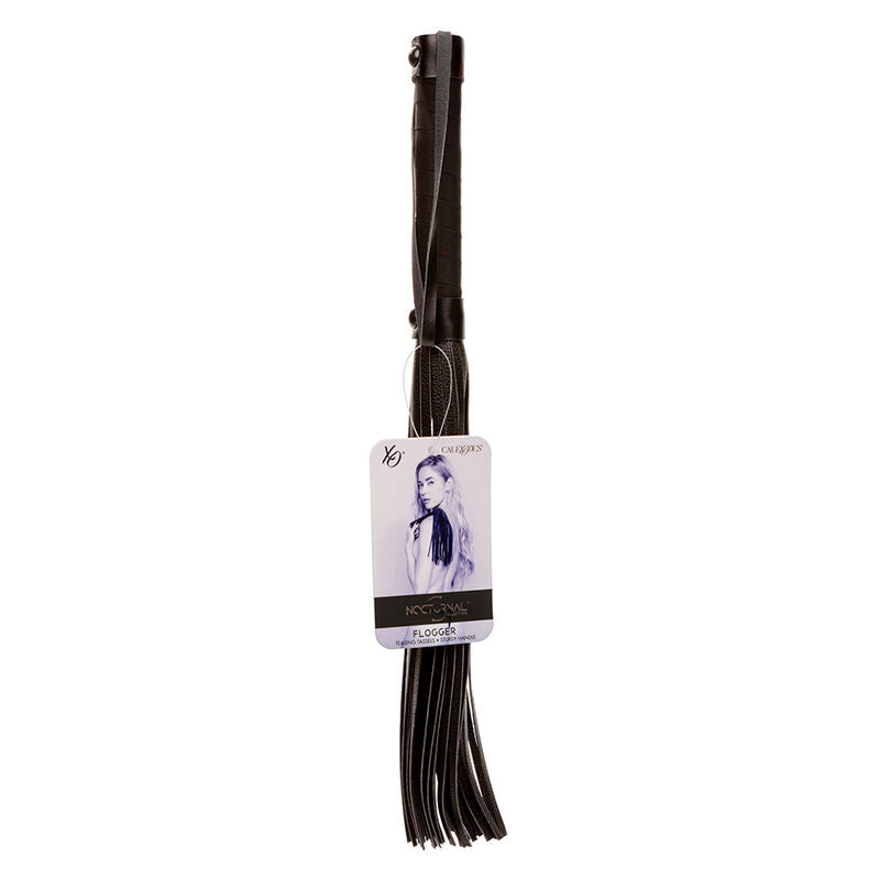 CALEXOTICS - NOCTURNAL FLOGGER CUIR NOIR - Sensualia