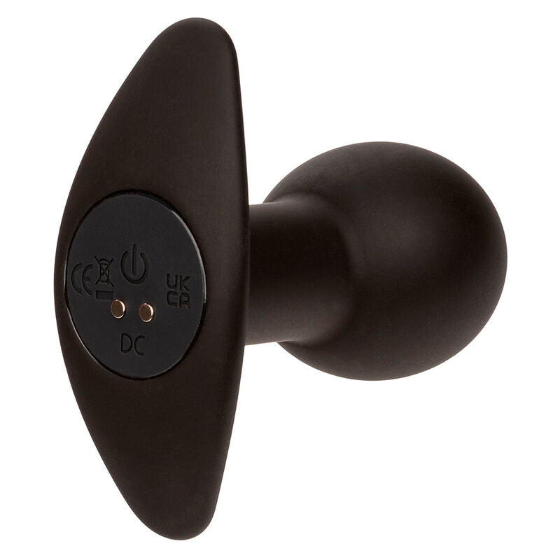 CALEXOTICS - ROCK BOTTOM PLUG ANAL 10 VIBRATIONS SILICONE NOIR - Sensualia