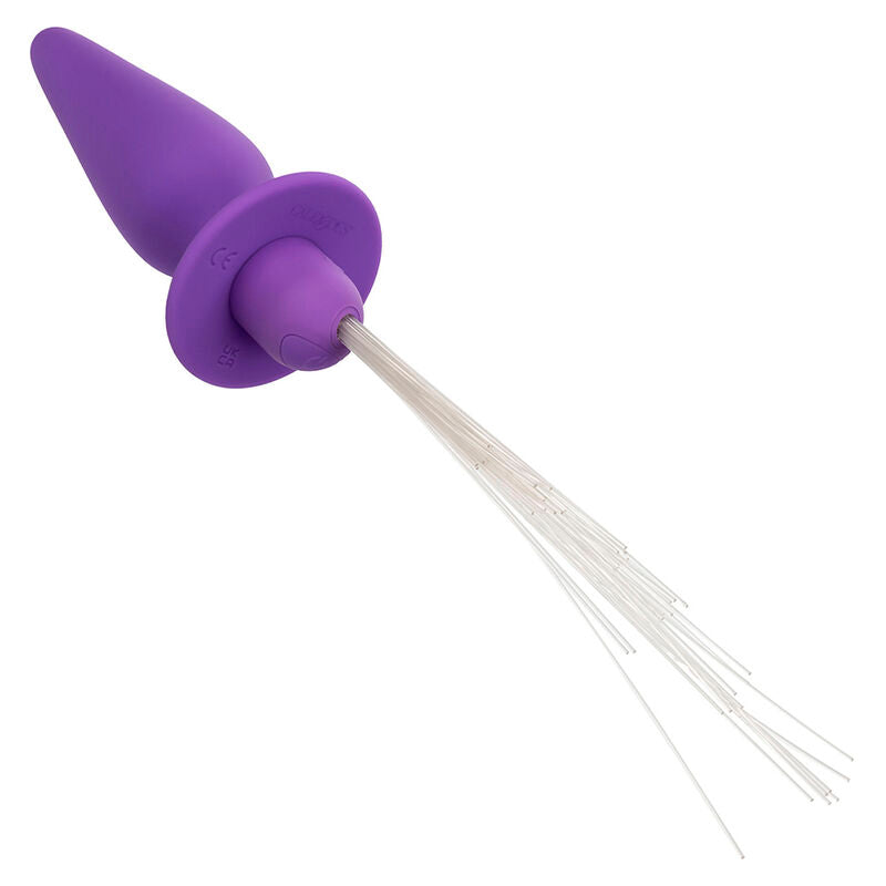CALEXOTICS - SOUTHERN LIGHTS LIGHT UP PLUG ANAL10 VIBRATIONS SILICONE VIOLET - Sensualia