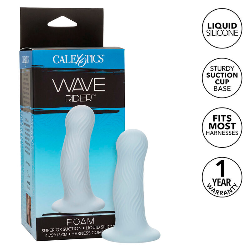 CALEXOTICS - WAVE RIDER PLUG ANAL EN MOUSSE BLEU - Sensualia