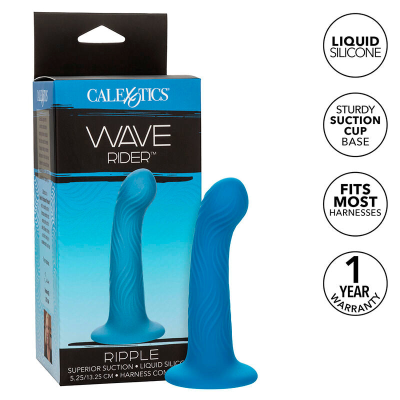 CALEXOTICS - WAVE RIDER PLUG ANAL RIPPLE BLEU - Sensualia