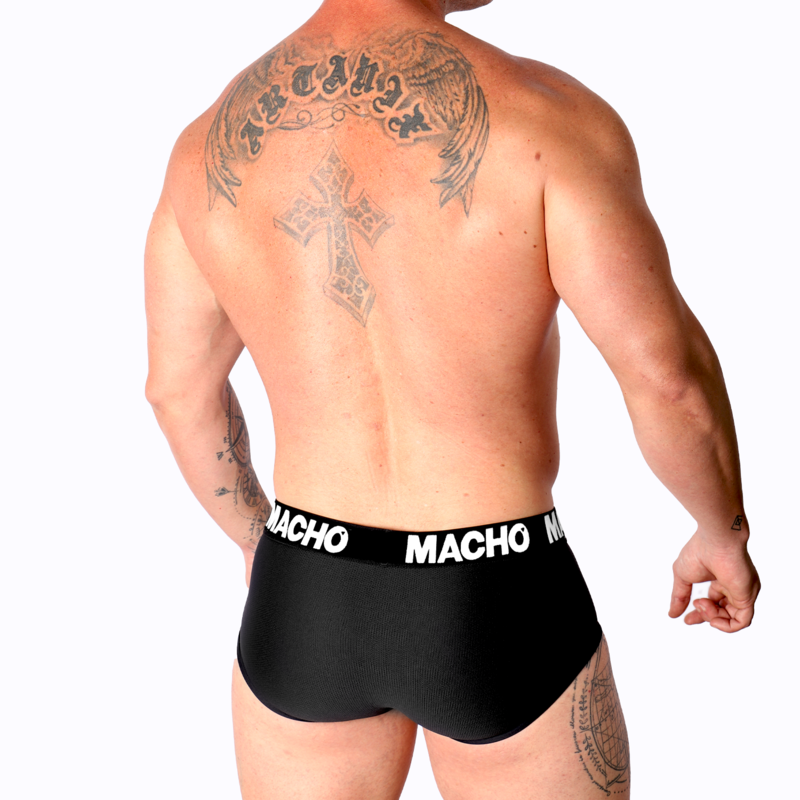 MACHO - MS30NG SLIP NEGRO S - Sensualia