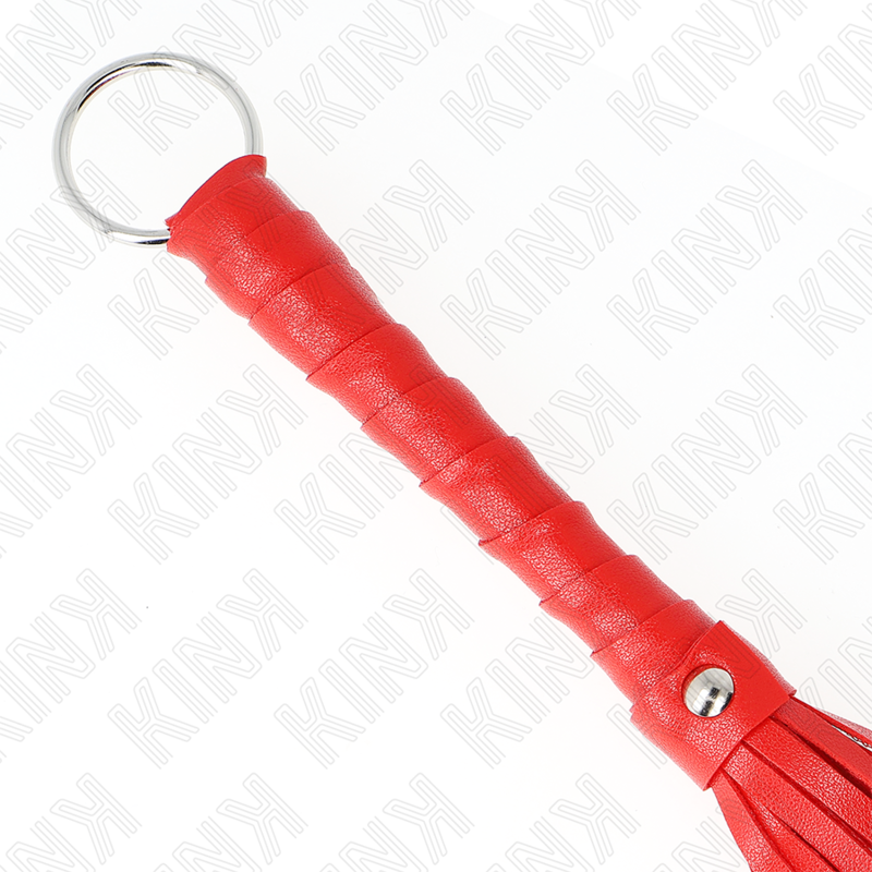 KINK - MINI FOUET SIMPLE ROUGE 28 CM - Sensualia