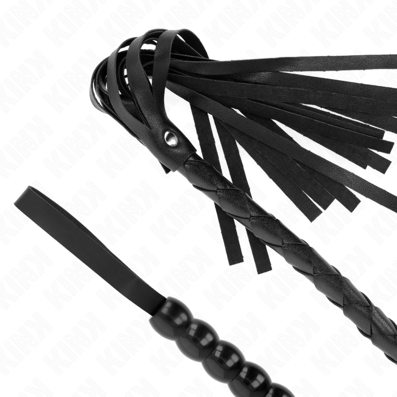 KINK - FOUET SERPENT EN PERLES 80 CM - Sensualia