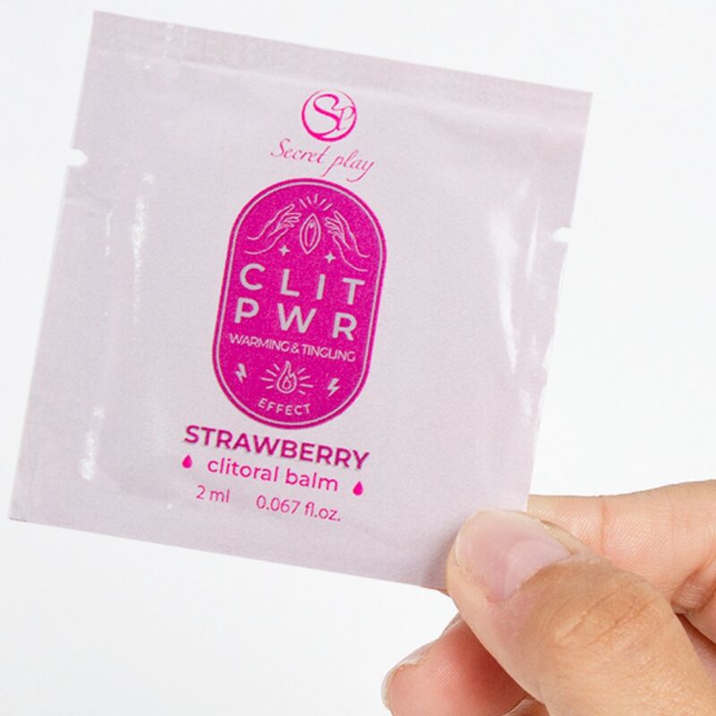 SECRETPLAY - LUBRIFIANT UNIDOSE FRAISE 2 ML - Sensualia