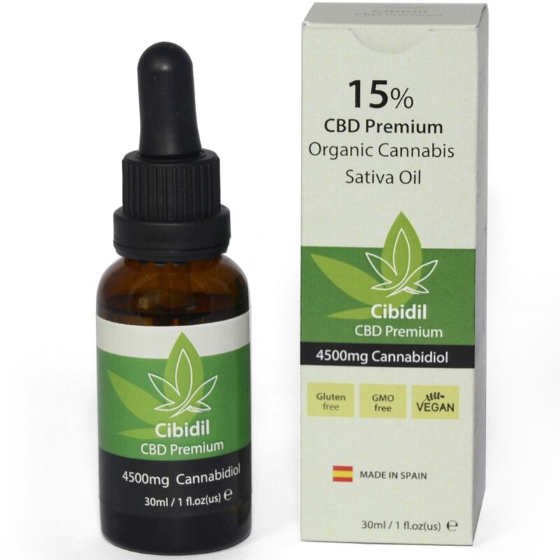 500 COSMETICS - CIBIDIL HUILE DE CBD RELAXANTE 15 % 30 ML - Sensualia
