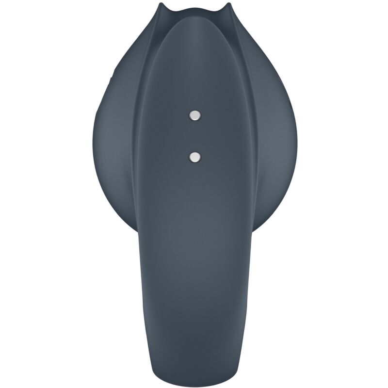 SATISFYER - PERFECT PAIR 2 MULTIVIBRATEUR 2 EN 1 ANNEAU PÉNIS ET STIMULATEUR DE DOIGTS GRIS - Sensualia