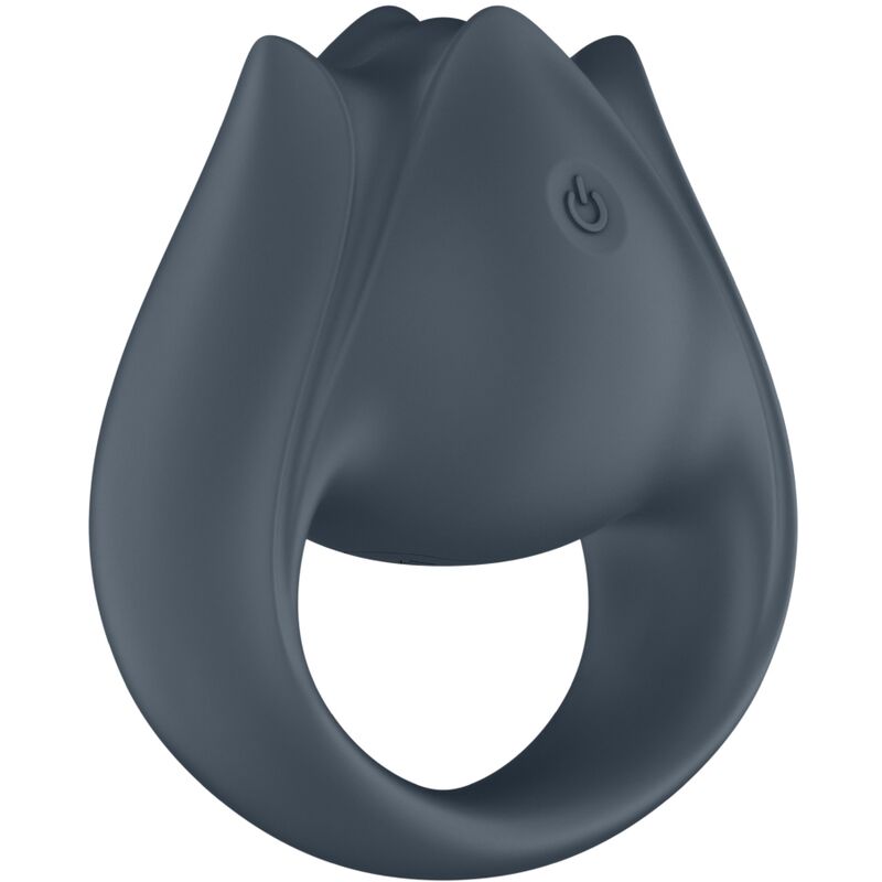 SATISFYER - PERFECT PAIR 2 MULTIVIBRATEUR 2 EN 1 ANNEAU PÉNIS ET STIMULATEUR DE DOIGTS GRIS - Sensualia