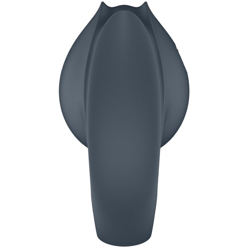 SATISFYER - PERFECT PAIR 2 MULTIVIBRATEUR 2 EN 1 ANNEAU PÉNIS ET STIMULATEUR DE DOIGTS GRIS - Sensualia