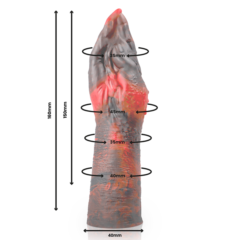 EPIC - LILITH DILDO DÉMON MALÉFIQUE S - Sensualia