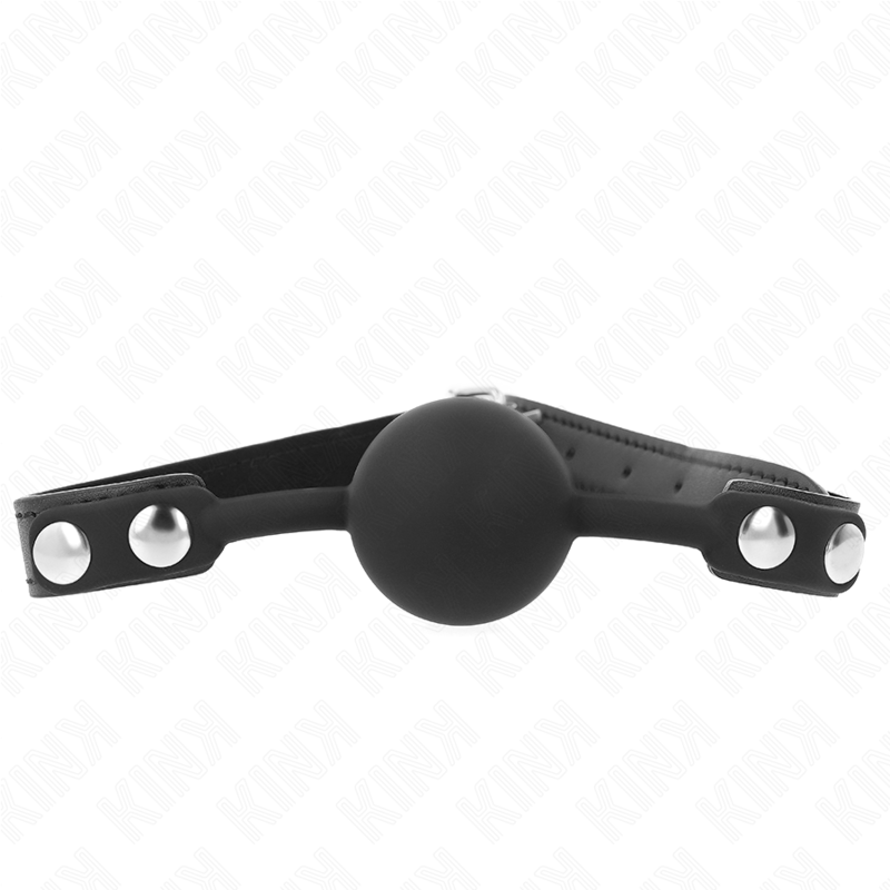 KINK - BOULE EN SILICONE 4 CM GAG MODÈLE 1 60 x 2 CM - Sensualia