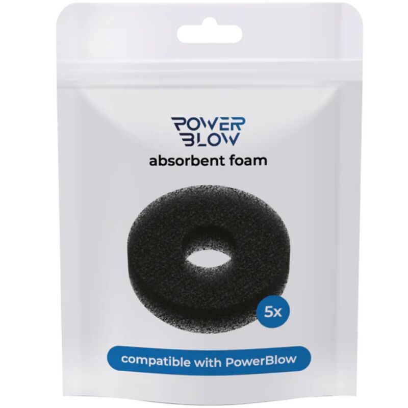 KIIROO - POWER BLOW MOUSSE ABSORBANTE LOT DE 5 - Sensualia