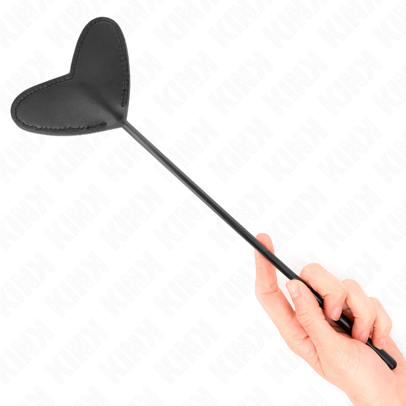 KINK - PALETTE EN FORME DE COEUR NOIR 33 X 10 CM - Sensualia