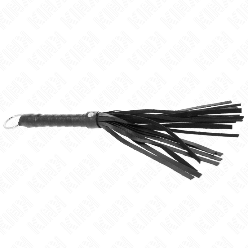 KINK - SIMPLE MINI FOUET NOIR 28 CM - Sensualia