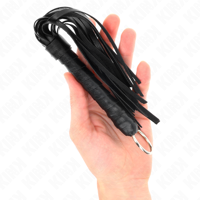 KINK - SIMPLE MINI FOUET NOIR 28 CM - Sensualia