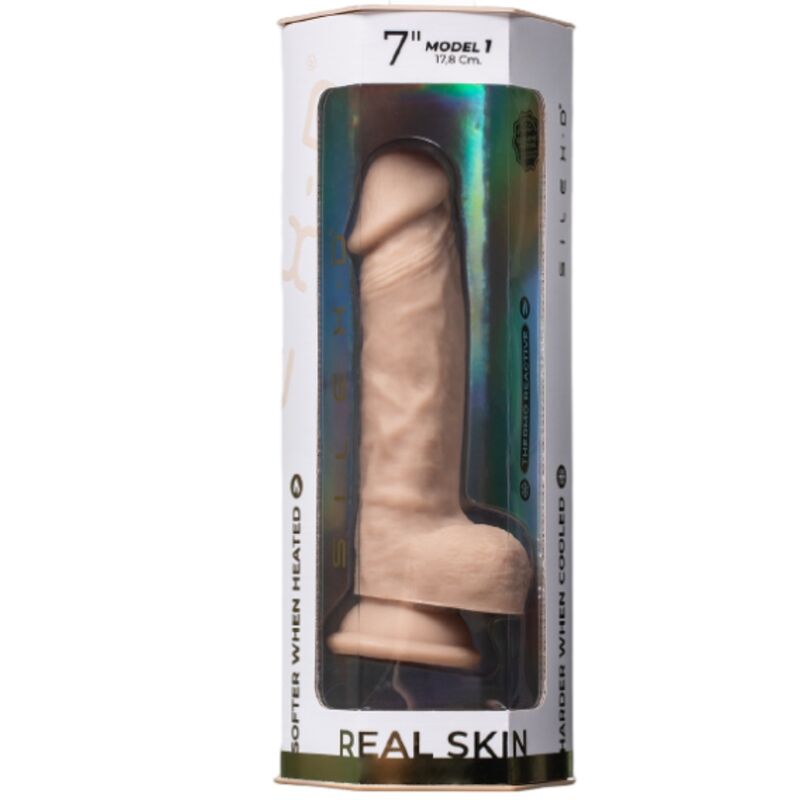 SILEXD - MODÈLE 1 PÉNIS RÉALISTE PREMIUM SILEXPAN SILICONE 21.5 CM SILEXD