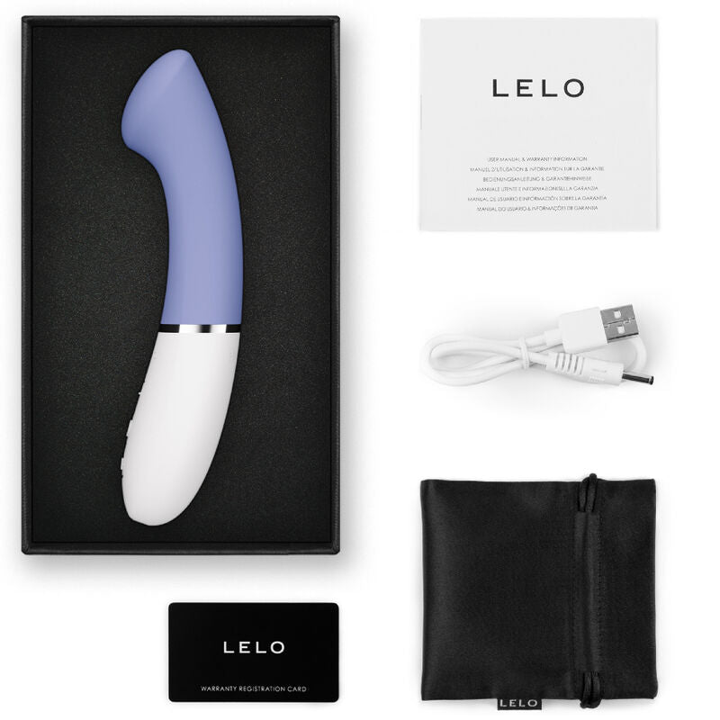 LELO - GIGI™ 3 VIBRATEUR POINT G BLEU - Sensualia