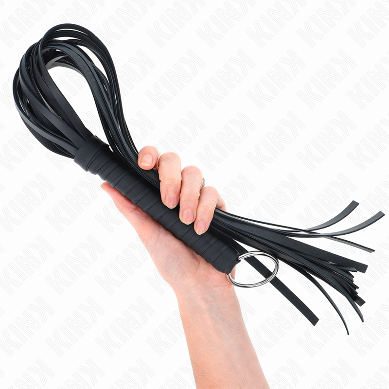 KINK - FOUET AVEC ANNEAU 65 CM - Sensualia