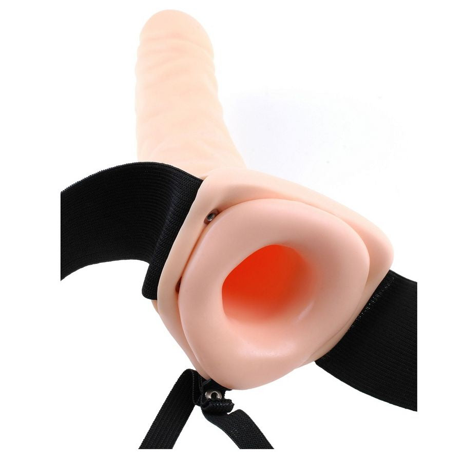 FETISH FANTASY SERIES - 19 CM CREUSE SANGLE-ON NATUREL - Sensualia