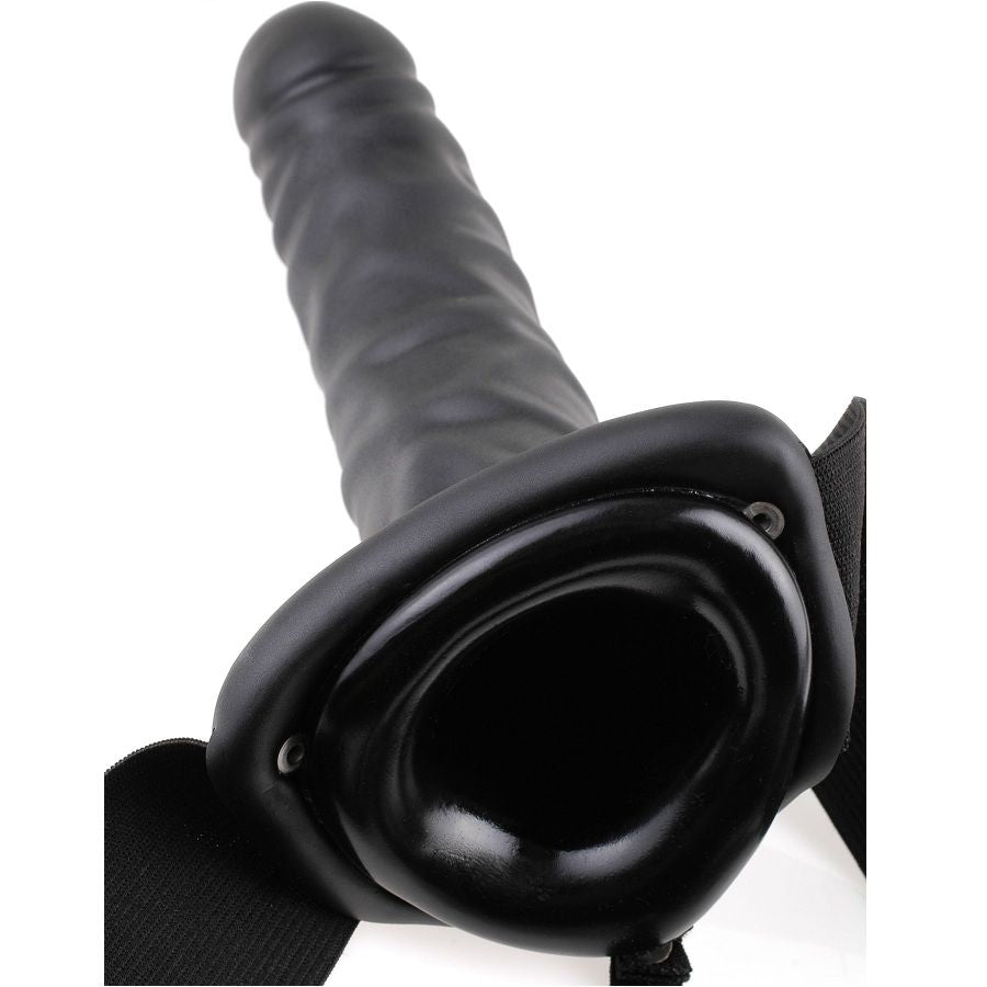 FETISH FANTASY SERIES - SANGLE CREUSE FETISH FANTASY 19 CM NOIR - Sensualia