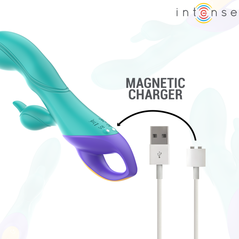 INTENSE - FRED VIBRATEUR RABBIT BLEU - Sensualia