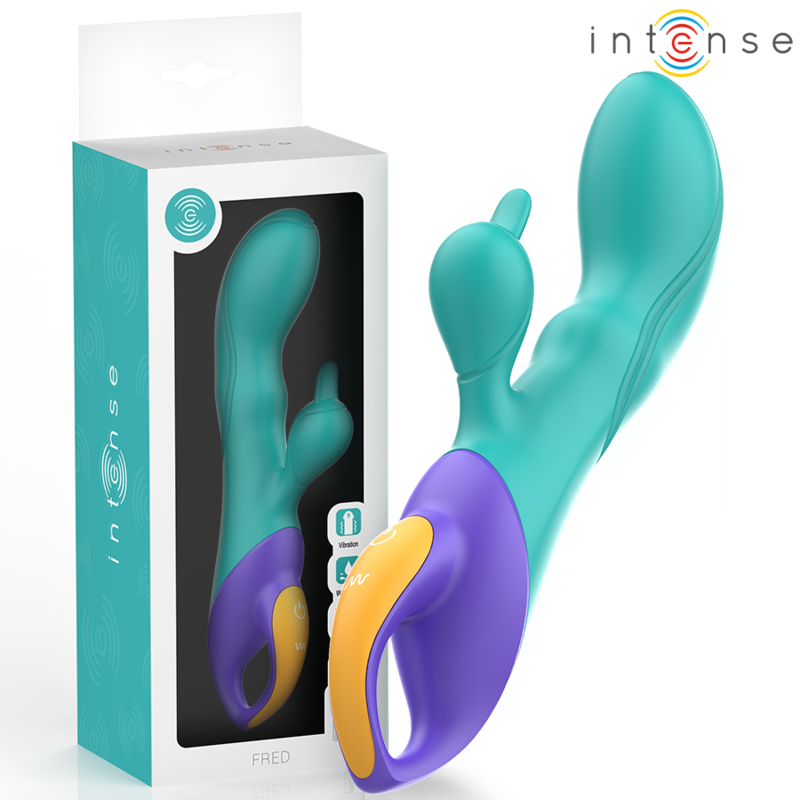 INTENSE - FRED VIBRATEUR RABBIT BLEU - Sensualia