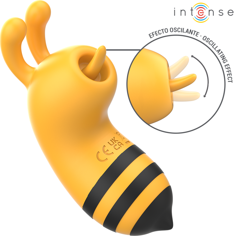 INTENSE - MAYA STIMULATEUR ABEILLE JAUNE/NOIR - Sensualia