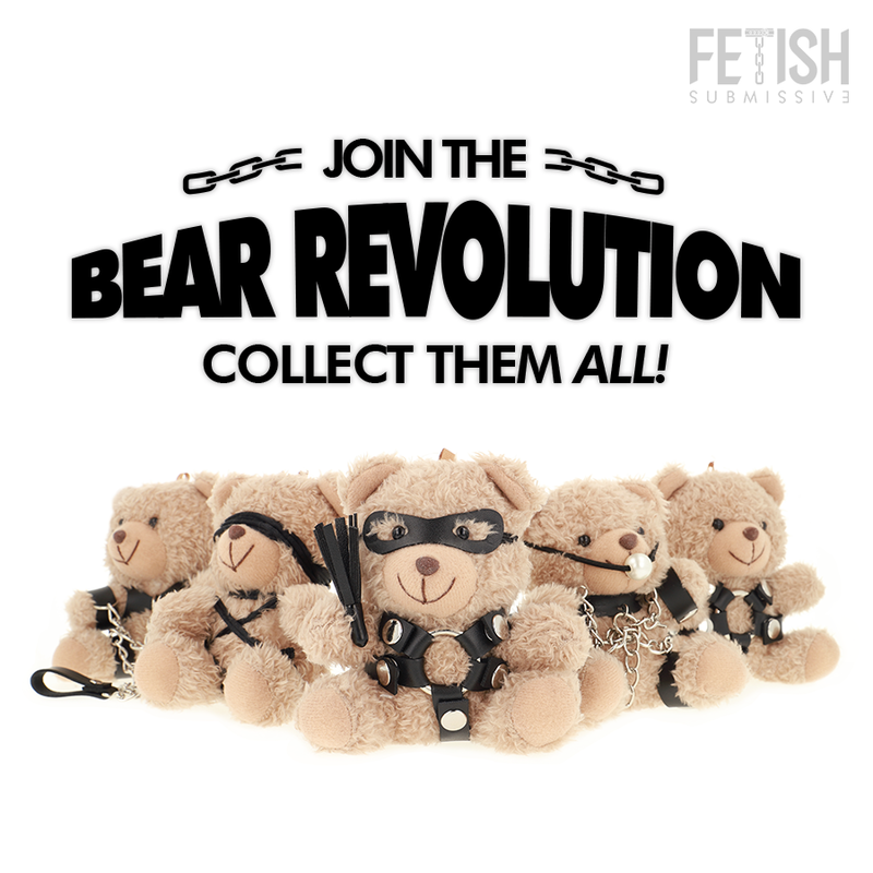 FETISH SUBMISSIVE - TED TEDDY BEAR MODÈLE BDSM 2 - Sensualia